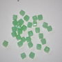 LMS413 - margele cubice verzi- 4mm