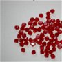 LMS416 - margele biconice rosu rubin - 4mm