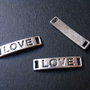LINK ''LOVE'' - 28 X 6 MM