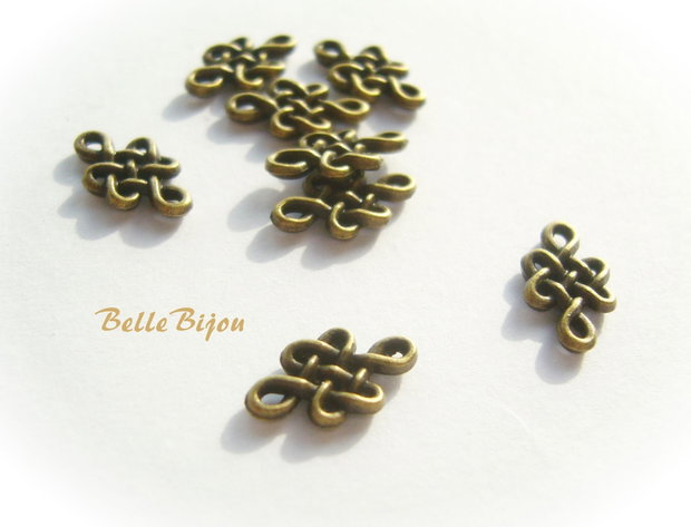 Link finisaj bronz 2x7x11.5 mm