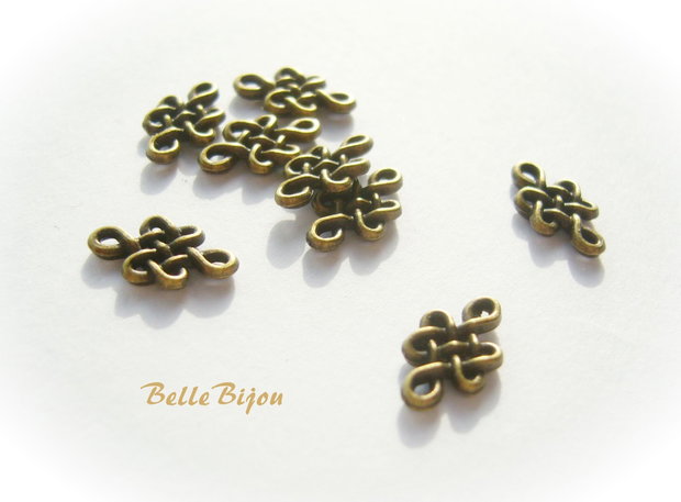 Link finisaj bronz 2x7x11.5 mm