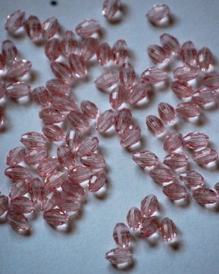 LMS505 - margele sticla roz 5 mm