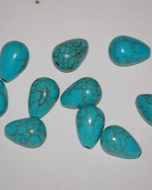 LPP1203 - turcoaz lacrima 12 mm
