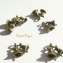 Clopotei finisaj bronz 6x15x16 mm