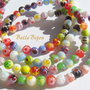 Margele millefiori aprox 4-5 mm