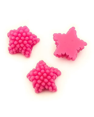 Cabochon rasina stea,  12x12x7 mm (cod 21-46)