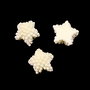 Cabochon rasina stea,  12x12x7 mm (cod 21-48)