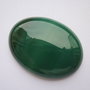 Cabochon agata verde 40x30