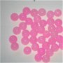 LMS827 - margele sticla vopsite roz