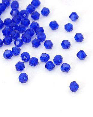 *** 10 x cristale sticla 3-4 mm ***