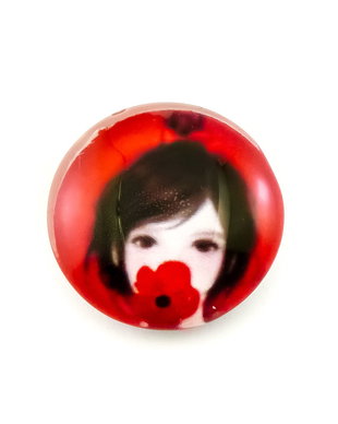Cabochon sticla, 25 mm (cod 21-52)