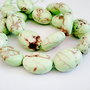 1b Turcoaz green oval 23x12mm