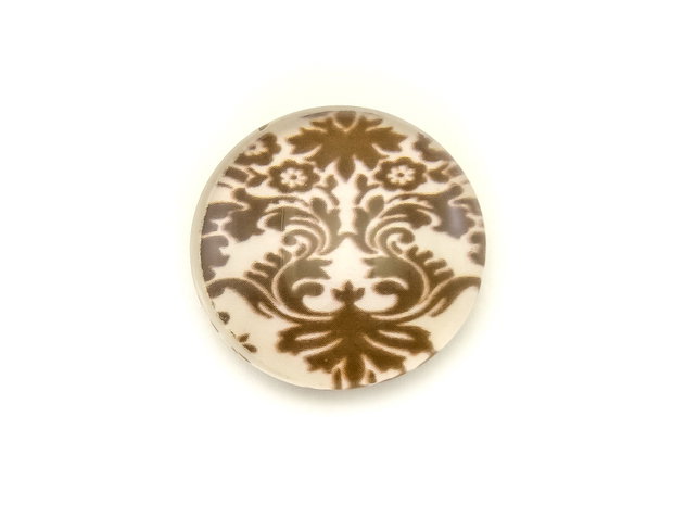 Cabochon sticla, 25 mm (cod 21-58)