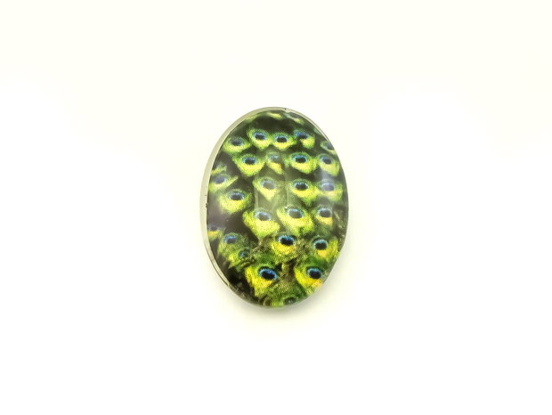 Cabochon sticla oval, 18x13x6 mm (cod 21-59)