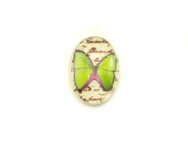 Cabochon sticla oval, 18x13x6 mm (cod 21-60)