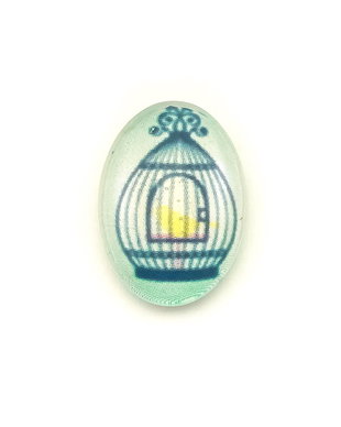 Cabochon sticla oval, 18x13x6 mm (cod 21-62)