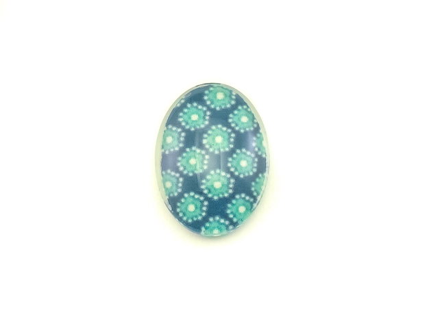 Cabochon sticla oval, 18x13x6 mm (cod 21-63)