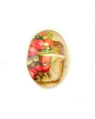 Cabochon sticla oval, 18x13x6 mm (cod 21-68)