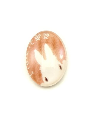 Cabochon sticla oval, 18x13x6 mm (cod 21-69)