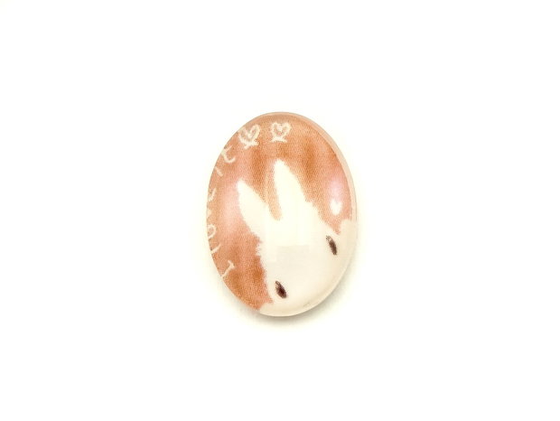 Cabochon sticla oval, 18x13x6 mm (cod 21-69)