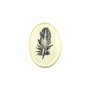 Cabochon sticla oval, 18x13x6 mm (cod 21-71)