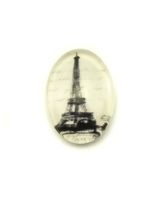 Cabochon sticla oval, 18x13x6 mm (cod 21-72)