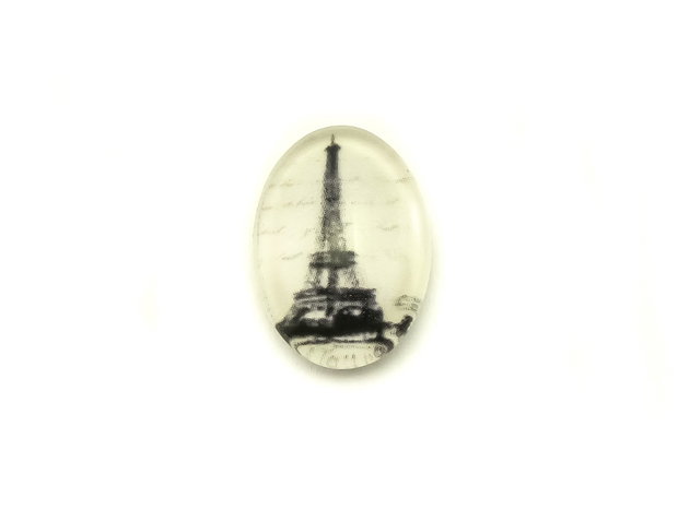 Cabochon sticla oval, 18x13x6 mm (cod 21-72)