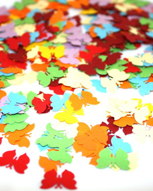 *** 200 x confetti fluturasi ***
