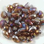 6 buc Cristale sticla fatetata lacrima - 2936