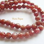Strawberry cuart NATURAL fatetat 5 mm