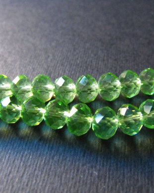 CRISTALE RONDELE - 8 X 6 MM