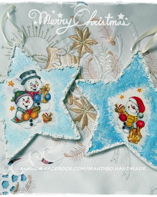 Stelute decorative - Snowman