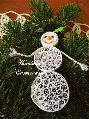 Ornament fulg quilling