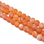 Agate Crackle portocalii, sfere 8 mm (cod 1-25)