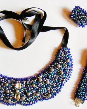 "Set gri/indigo"