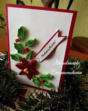 Felicitare quilling