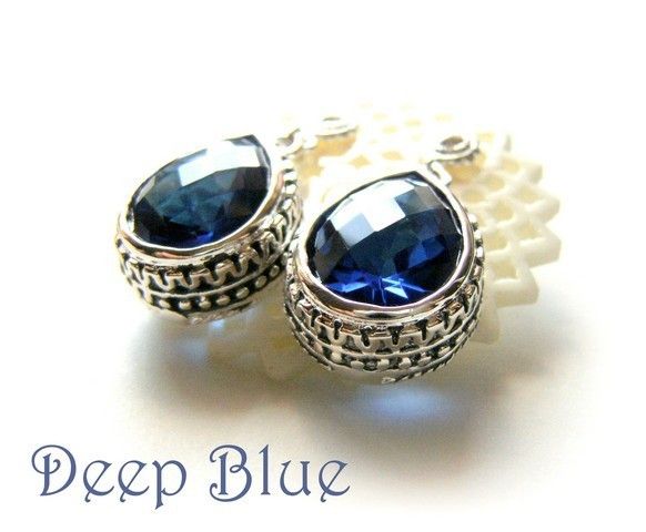 925 sterling silver DEEP BLUE