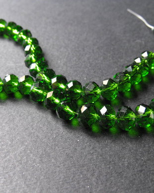 CRISTALE RONDELE 8 X 6 MM