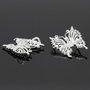 1b element decorativ placat argint fluture 21x20mm (sp 83)