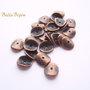 Capacel finisaj cupru aprox 2.5x8.8-9 mm