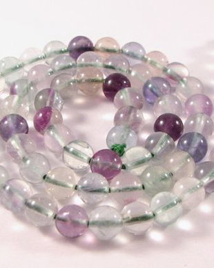 2965 65buc Fluorit sfere 6mm
