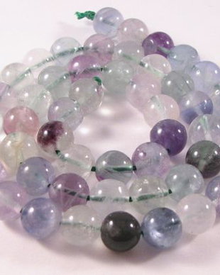 2967 40buc Fluorit sfere 8mm