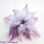 Medusa - agrafa floare textila