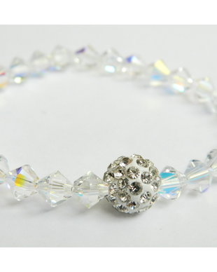 Bratara elastica Swarovski