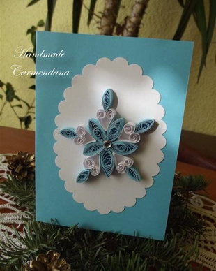 Felicitare quilling