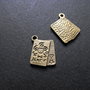 PANDANTIV BRONZ - 16 X 13 MM