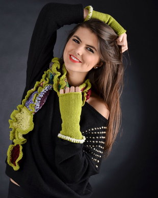 set fular si manusi