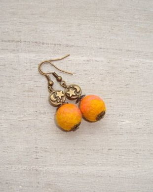 Colorful earrings