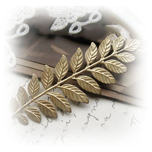 1b Element decorativ alama finisaj light bronze 90x30mm (BZLAK 54)