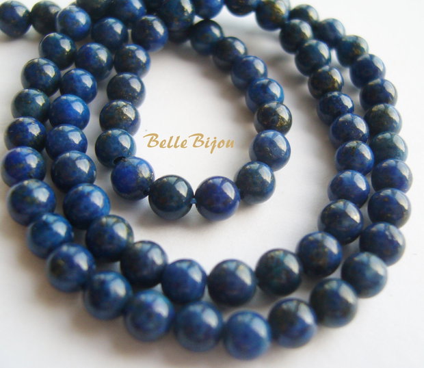 Lapis lazuli grad A aprox 4 mm